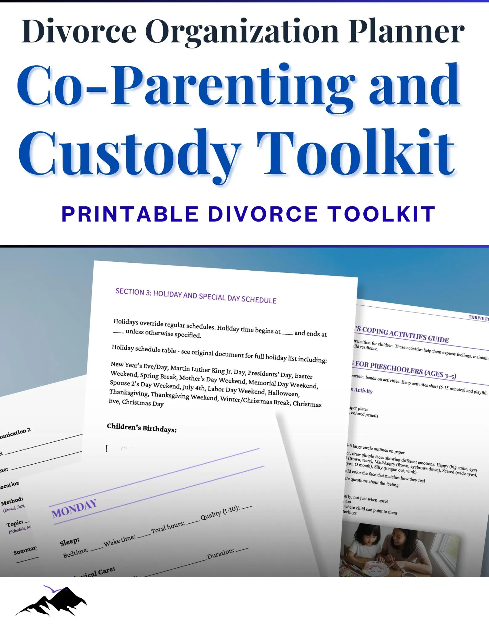 Co-parenting and custody toolkit preview