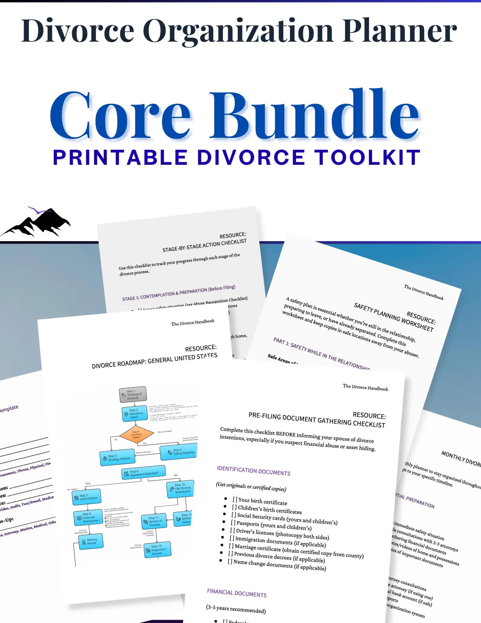Divorce Organization Planner preview